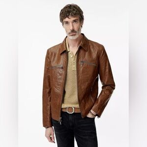 $2698 John Varvatos Barrow Jacket Size EU 48 USA 38.